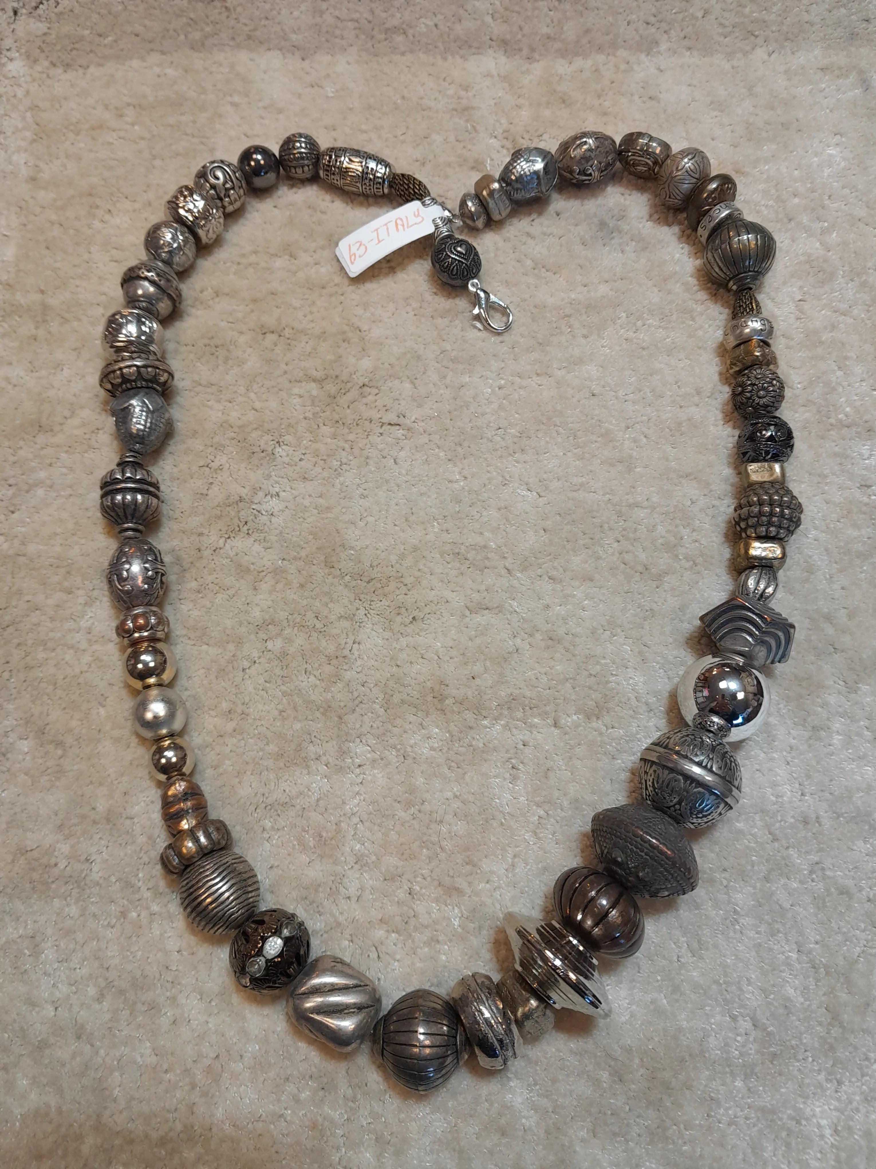 Handmade Italian Necklace #63 ABC Jewelries